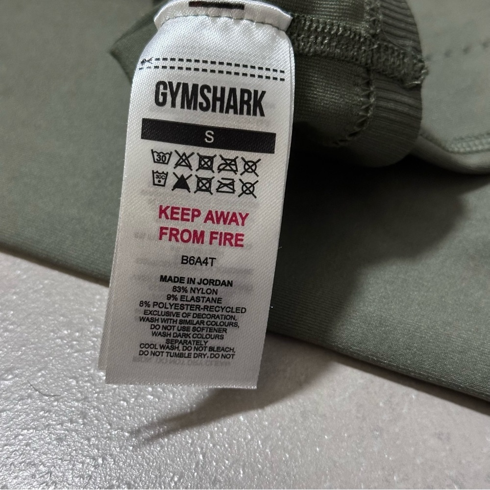 Gymshark Women Olive Green Athletic Leggings Size Small. - Picture 7 of 10